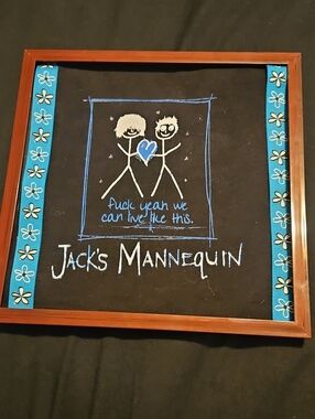 Jacks Mannequin Andrew Mcmahon Fan Art Holiday From Real Framed